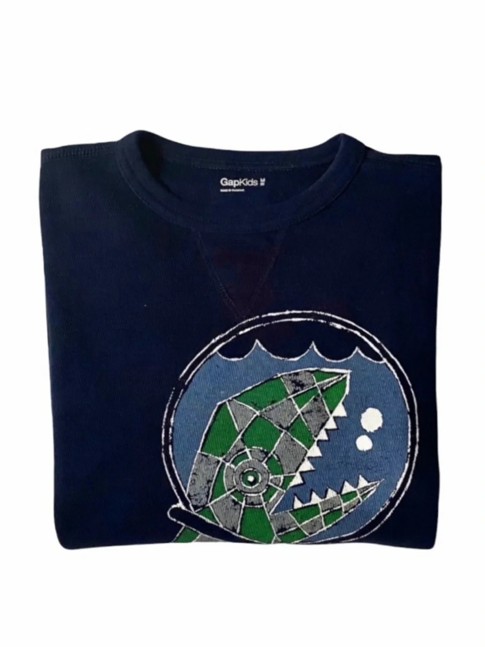 Set of 3 Gap Crewneck Graphic Print Long Sleeve T-Shirts Size Medium